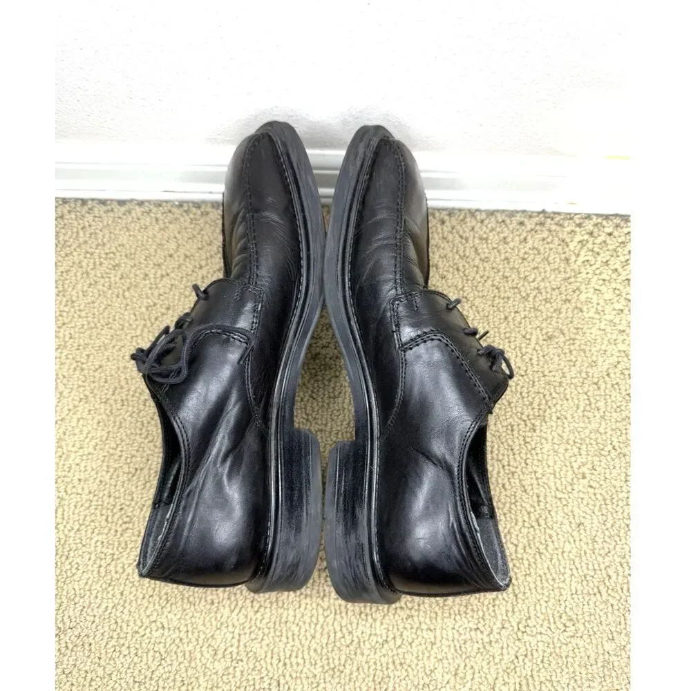 Size: 11M Lace Up Wingtip Oxford Dress Shoes . Leyden . Alfani . Gently Used